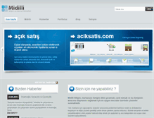 Tablet Screenshot of midilli.com